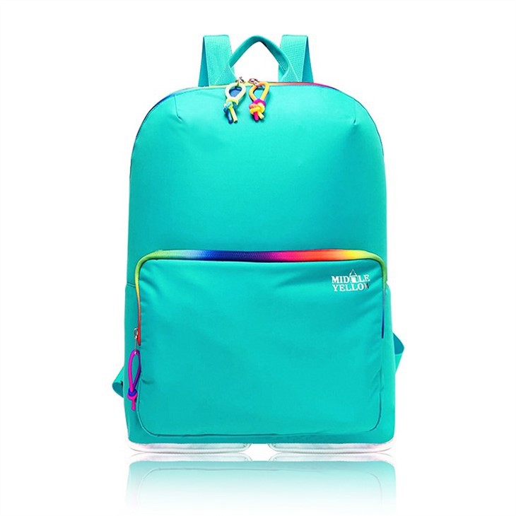 sky blue backpack