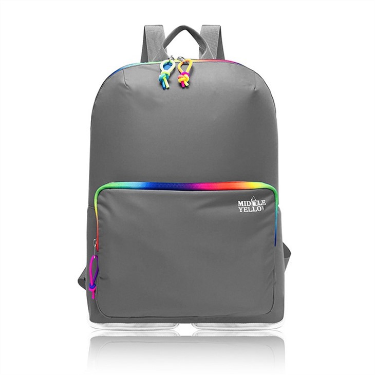 grey backpack women's