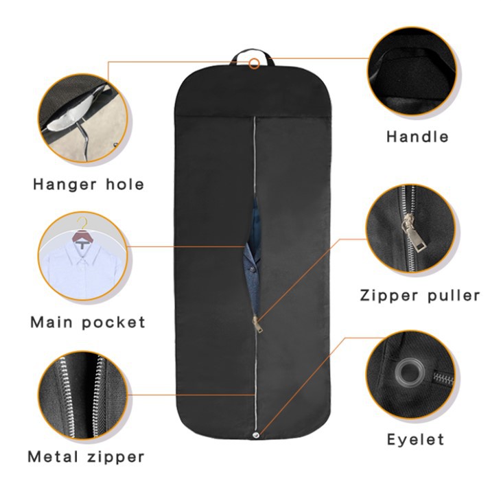 Custom Logo Garment Cover Bag Wholesale