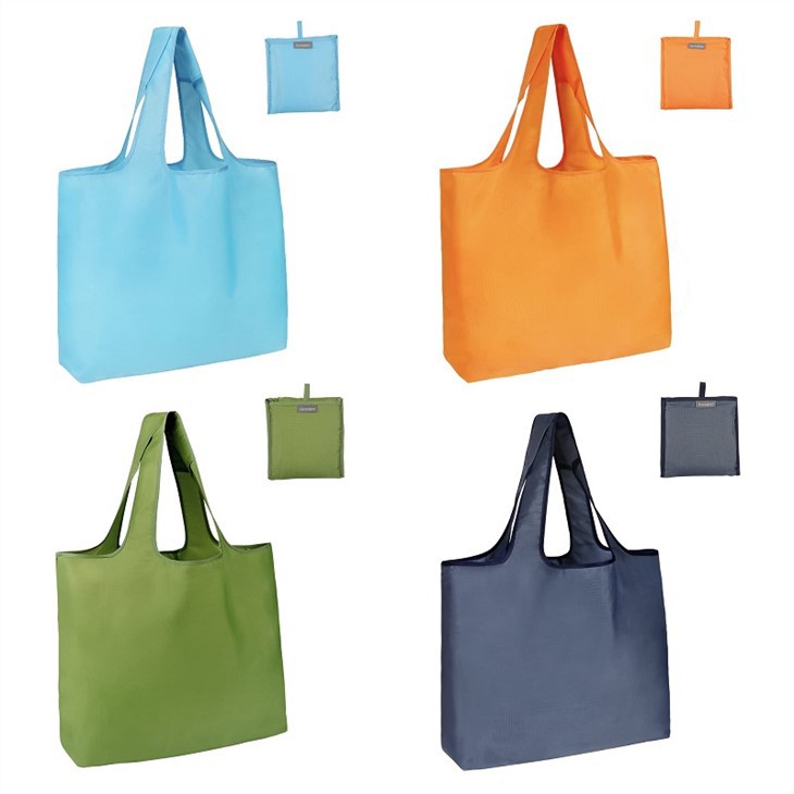 Foldable Polyester Shopping Tote Bag