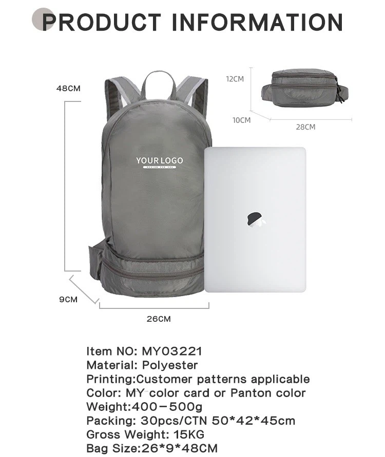 Folding backpack Folding backpack